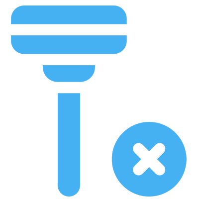No Shaving Icon